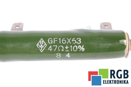 REZISTENȚĂ GF16X63 RWI 47R 47OHM