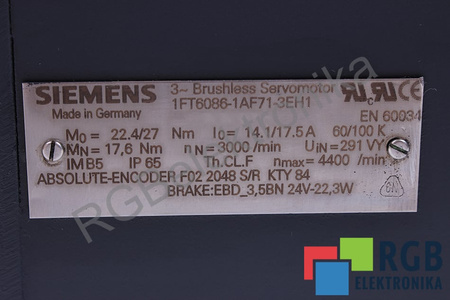 1FT6086-1AF71-3EH1 SIEMENS