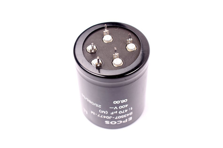 CONDENSATOR B43507-J0477-M EPCOS 470UF, 400VDC CONDENSATOR