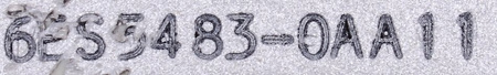 6ES5483-0AA11 SIEMENS SIMATIC S5