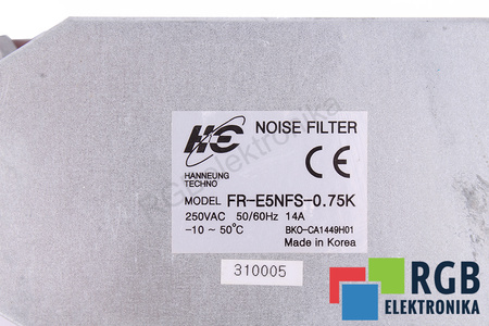 FR-E5NFS-0.75K HANNEUNG TECHNO FILTRU PENTRU PIESE