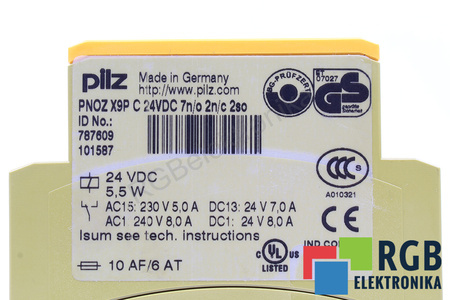 PNOZ X9P C 24VDC PILZ 787609 RELEU DE SIGURANȚĂ