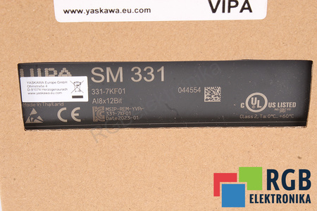 331-7KF01 YASKAWA VIPA SM331 ECHIVALENT 6ES7331-7KF02-0AB0