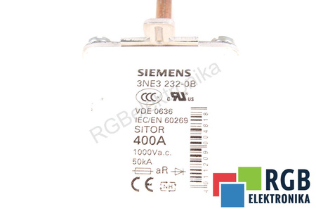 SIGURANŢĂ 3NE3232-0B SIEMENS SITOR 400A 1000V