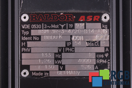 BSM3R-3-4/20-B14-A25 BALDOR STATOR