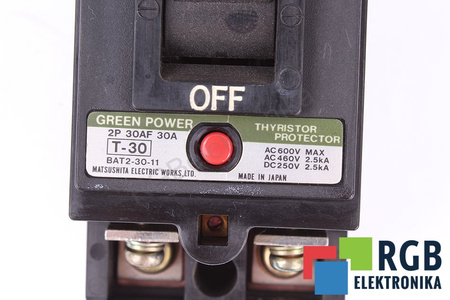 T-30 MATSUSHITA BAT2-30-11 DECONECTOR