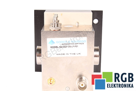 QS27-3S-LF-F01 GOOCH&HOUSEGO