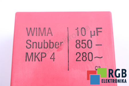 CONDENSATOR 10UF 850VDC WIMA CONDENSATOR