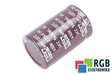 CONDENSATOR UCC54G06L60 NIPPON 270UF, 450V
