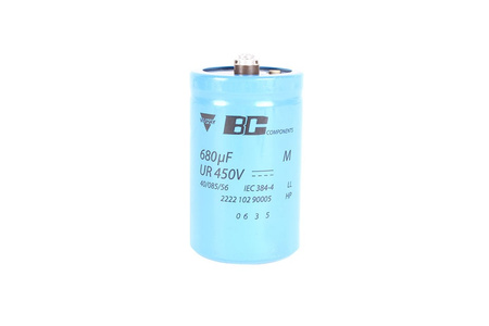 CONDENSATOR IEC384-4 VISHAY 680UF, 450V CONDENSATOR