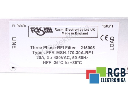 FFR-MSH-170-30A-RF1 RASMI ELECTRONICS