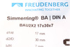 17X30X7 FREUDENBERG BAU2X2 72 NBR 902 AMBALAJ