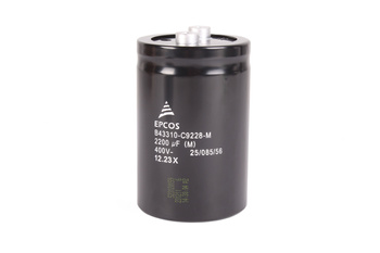 CONDENSATOR B43310-C9228-M EPCOS 2200UF, 400V, 63MM, 97MM