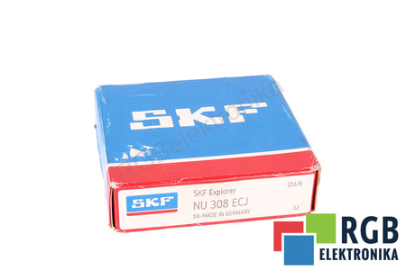NU308ECJ SKF 9500RPM, 8000RPM, 40X90X23, 93KN, 78KN RULMENT CU ROLE