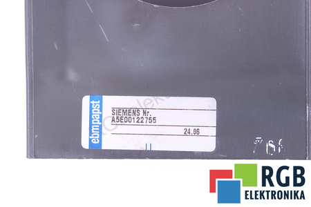 A5E00122755 SIEMENS BUZUNAR VENTILATOR