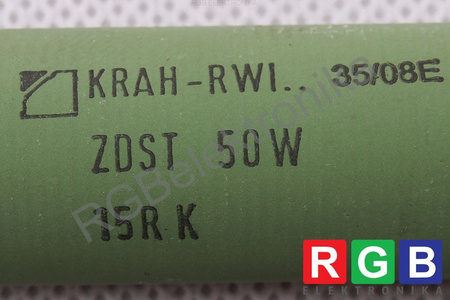 REZISTENȚĂ ZDST50W KRAH-RWI 15RK 15OHM REZISTENȚĂ