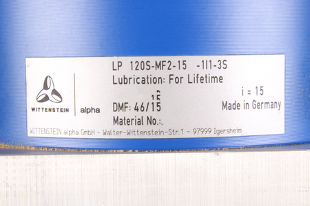 LP120S-MF2-15-1I1-3S WITTENSTEIN 15I CUTIE DE VITEZE