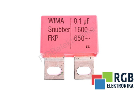CONDENSATOR 0.1UF 1600V WIMA SNUBBER FKP
