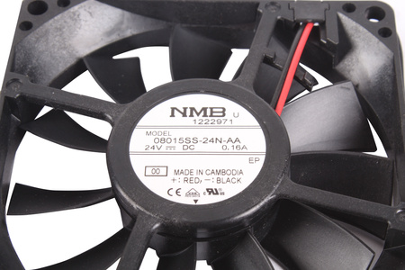 08015SS-24N-AA-00 NMB TECHNOLOGIES 80X80X15MM, 24V, 0.12A EVANTAI
