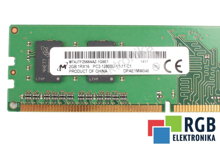 MT4JTF25664AZ-1G6E1 MICRON PC3-12800