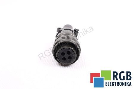 A06B-6079-K812#D RP EUMAX PENTRU AIS, AIF FANUC 4 PIN MUFĂ FEMELĂ DREAPTĂ