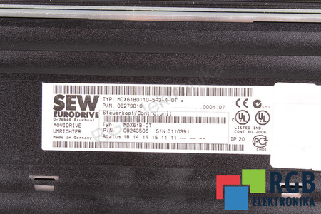 MDX61B0110-5A3-4-0T SEW EURODRIVE MOVIDRIVE FĂRĂ CAPAC