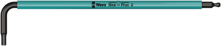 05073593001 WERA 950/9 HEX-PLUS MULTICOLOUR 1 SB SET DE CHEI HEXAGONALE ÎN FORMĂ DE L CU VÂRF SFERIC, ACOPERIRE BLACKLASER, METRIC, ÎN AMBALAJ CU AGĂȚĂTOARE, 9 PIESE