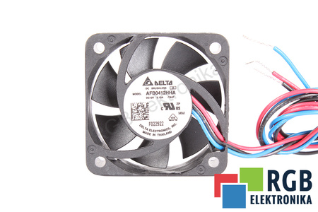 AFB0412HHA-TA5F DELTA ECHIVALENT 1604KL-04W-B39-BQ1 NMB 40X40X10MM, 12V, 0.05A EVANTAI