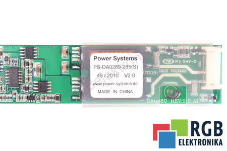 INVERTOR PS-DA0289-285(S) POWER SYSTEM INVERTOR