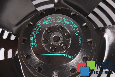 A2D250-AE22-06 EMB-PAPST 400V, 0.1A EVANTAI