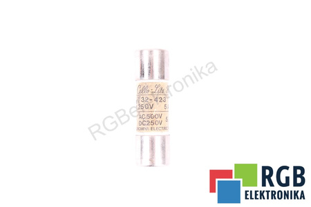 SIGURANŢĂ 32-423 UTSUNOMIYA ELECTRIC CELLO-LITE 5A, 500VAC, 250VDC, 50KA SIGURANŢĂ