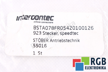 BSTA078FR05420100126 INTERCONTEC 8-PIN CUIB
