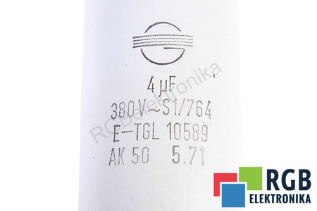 CONDENSATOR 4UF 380V 4UF, 380V