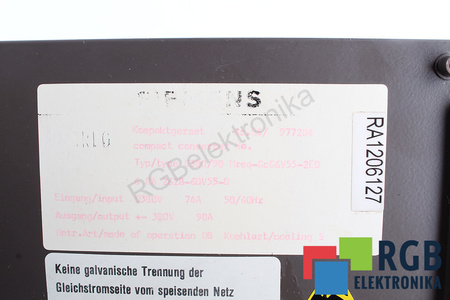 6RA2628-6DV55-0 SIEMENS D380-90 SIMOREG