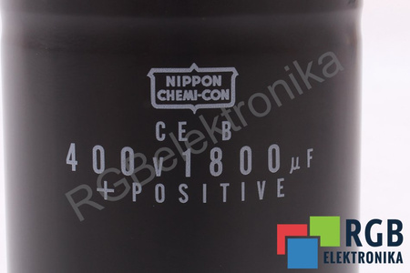 CONDENSATOR CE B NIPPON 1800UF, 400V CONDENSATOR