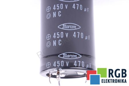 CONDENSATOR AUF-M40 MARCON 480UF, 450V CONDENSATOR
