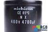 CONDENSATOR 400V 4700UF NICHICON CONDENSATOR