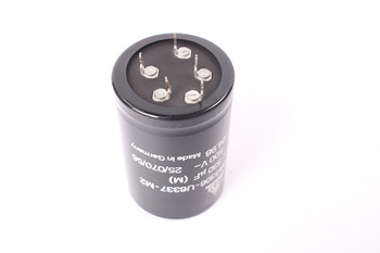 CONDENSATOR B43306-U6337-M2 S+M 25/070/56 330UF, 500VDC CONDENSATOR