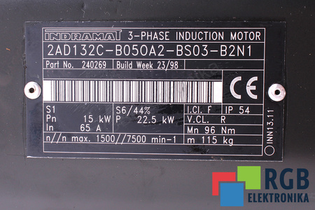 2AD132C-B05OA2-BS03-B2N1 INDRAMAT STATOR