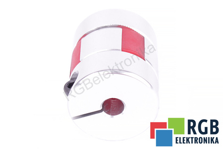 YH10-25-6-10-30 D=25MM D1/ D2=6/10MM L=30MM ALUMINIUM CUPLAJ FLEXIBIL CU FĂLCI