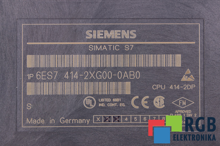 6ES7414-2XG00-0AB0 SIEMENS SIMATIC S7-400 CPU 414-2