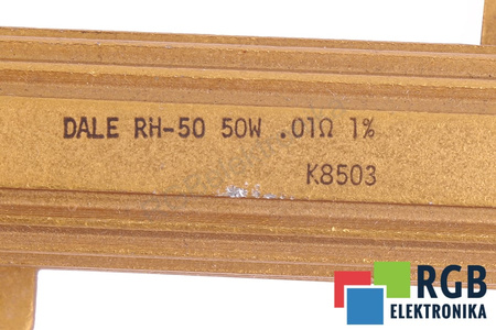 REZISTENȚĂ RH-50 DALE 0.01 OHM 0.01OHM, 50W