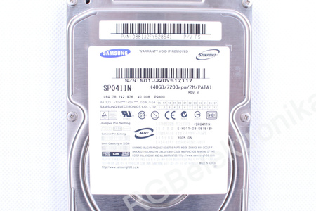 SP0411N SAMSUNG 3.5" 40GB ATA