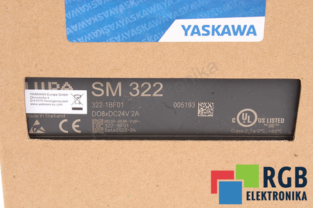 322-1BF01 YASKAWA VIPA SM322 ECHIVALENT 6ES7322-1BF01-0AA0