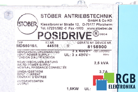 MDS5015/L STOBER 44558