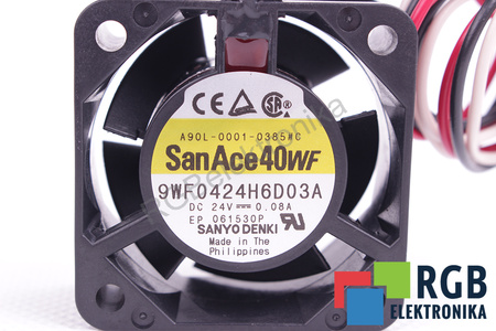A90L-0001-0385#C FANUC 9WF0424H6D03A 40X40X20MM, 24V EVANTAI