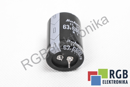 CONDENSATOR MXC RUBYCON 6800UF, 63VDC CONDENSATOR