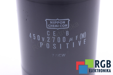 CONDENSATOR 2700UF 450V NIPPON CONDENSATOR