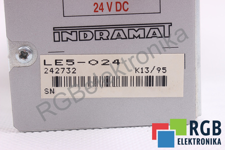 LE5-024 INDRAMAT 242732 24VDC EVANTAI