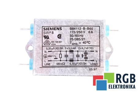 B84112-B-B60 SIEMENS SIFI B FILTRU